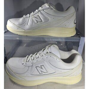 New Balance Women's 577 DSL-2 White Lace-Up Walking  Shoes Sneakers Size 9.5